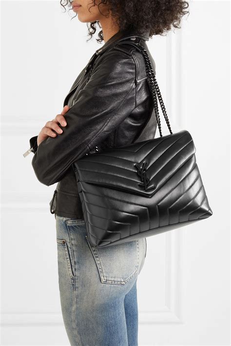 sac loulou ysl médium|Saint Laurent Loulou Medium YSL Shoulder Bag in Quilted Leather.